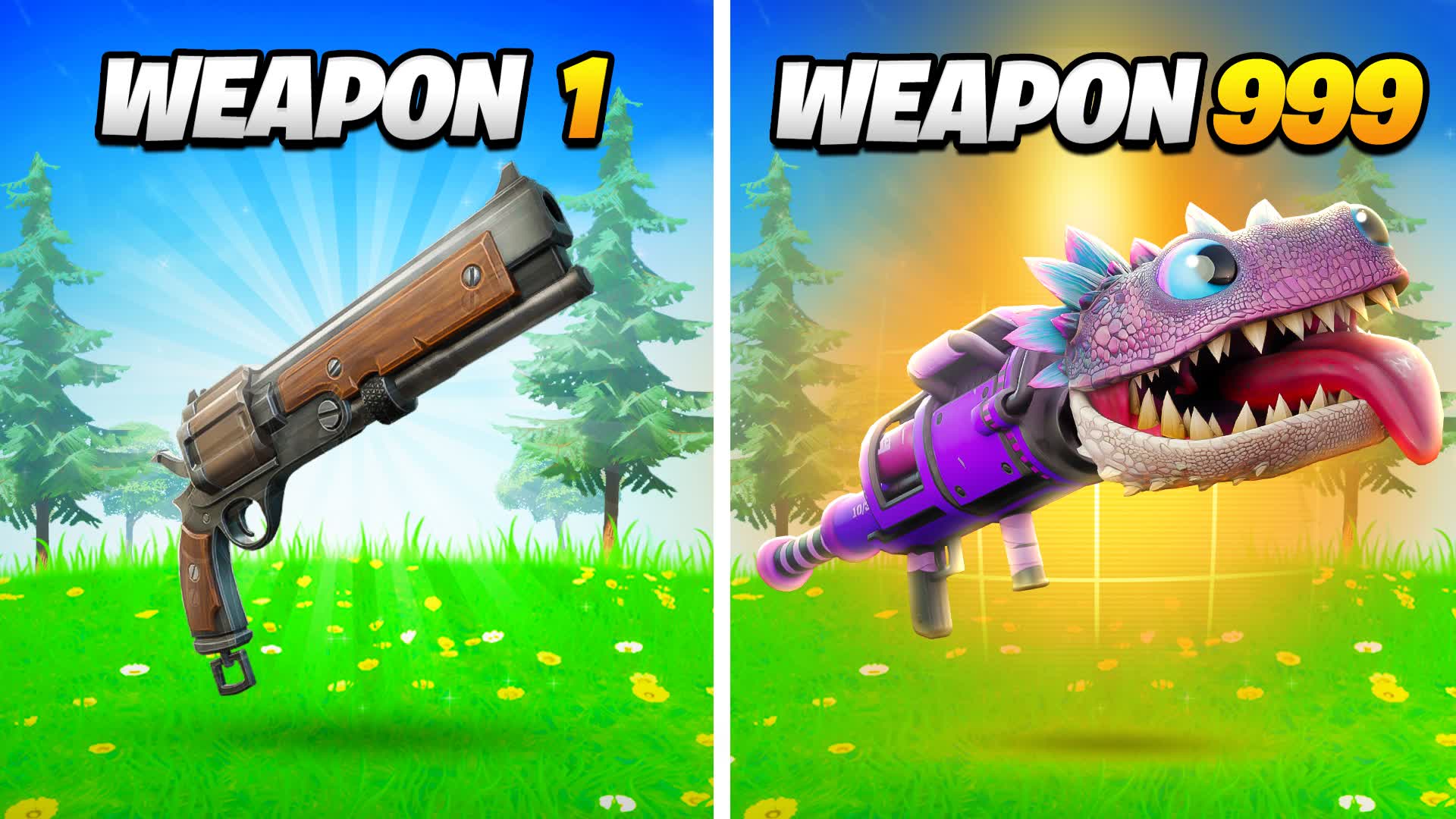 🚀 KLOMBO GUN GAME 💥 — Fortnite Creative map