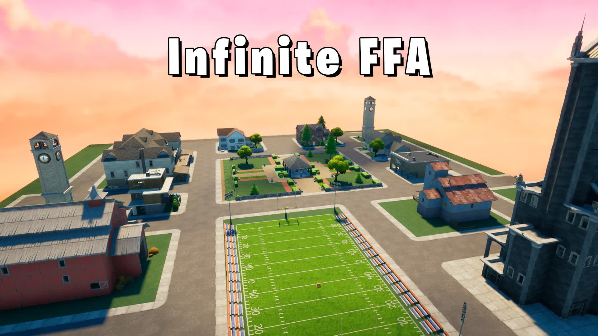 Infinite free for all — Fortnite Creative map
