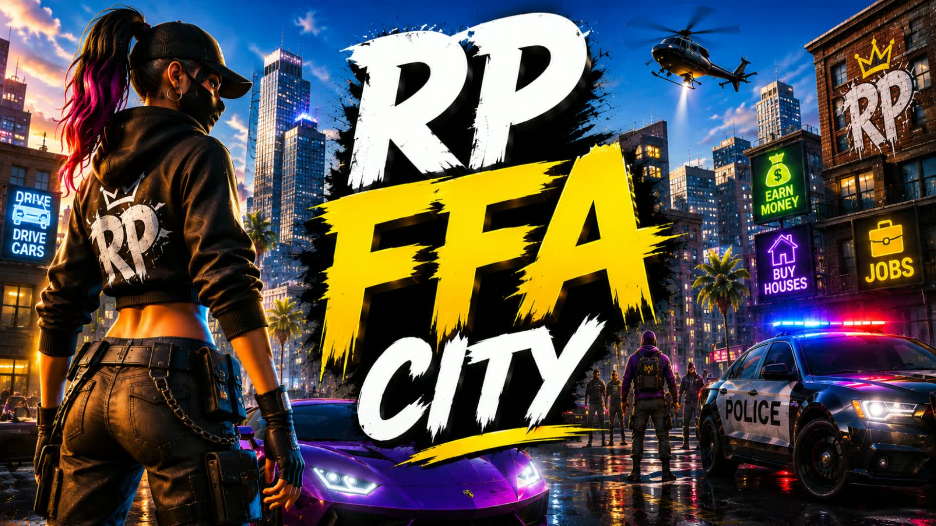 🏙️ RP FFA CITY 🏙️ — Fortnite Creative map