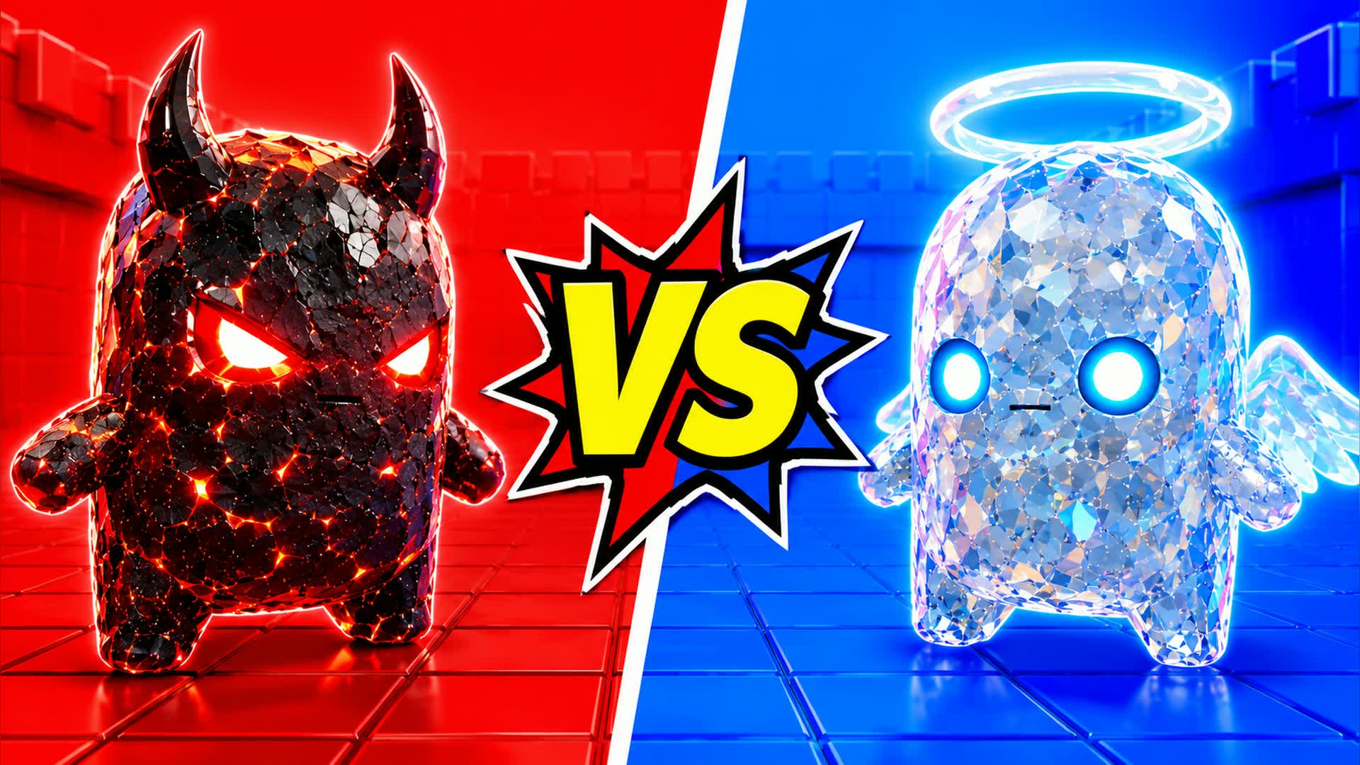 RED VS BLUE BATTLE WAVE 🔴🔵 — Fortnite Creative map