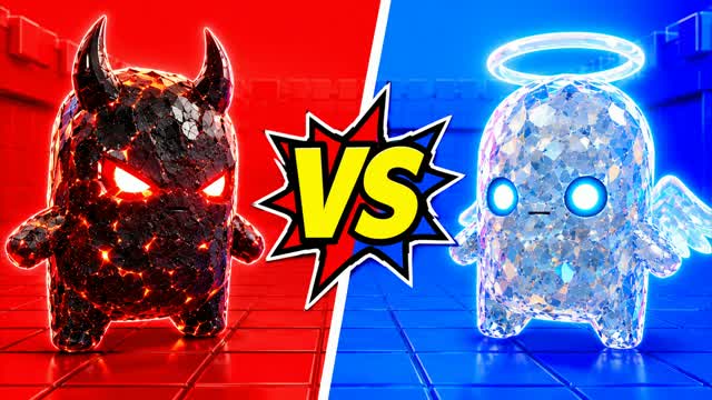 RED VS BLUE BATTLE WAVE 🔴🔵 — Fortnite Creative map