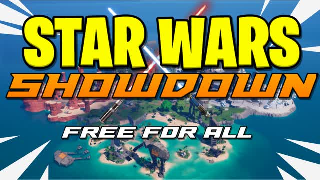 Star Wars Showdown — Fortnite Creative map cover art