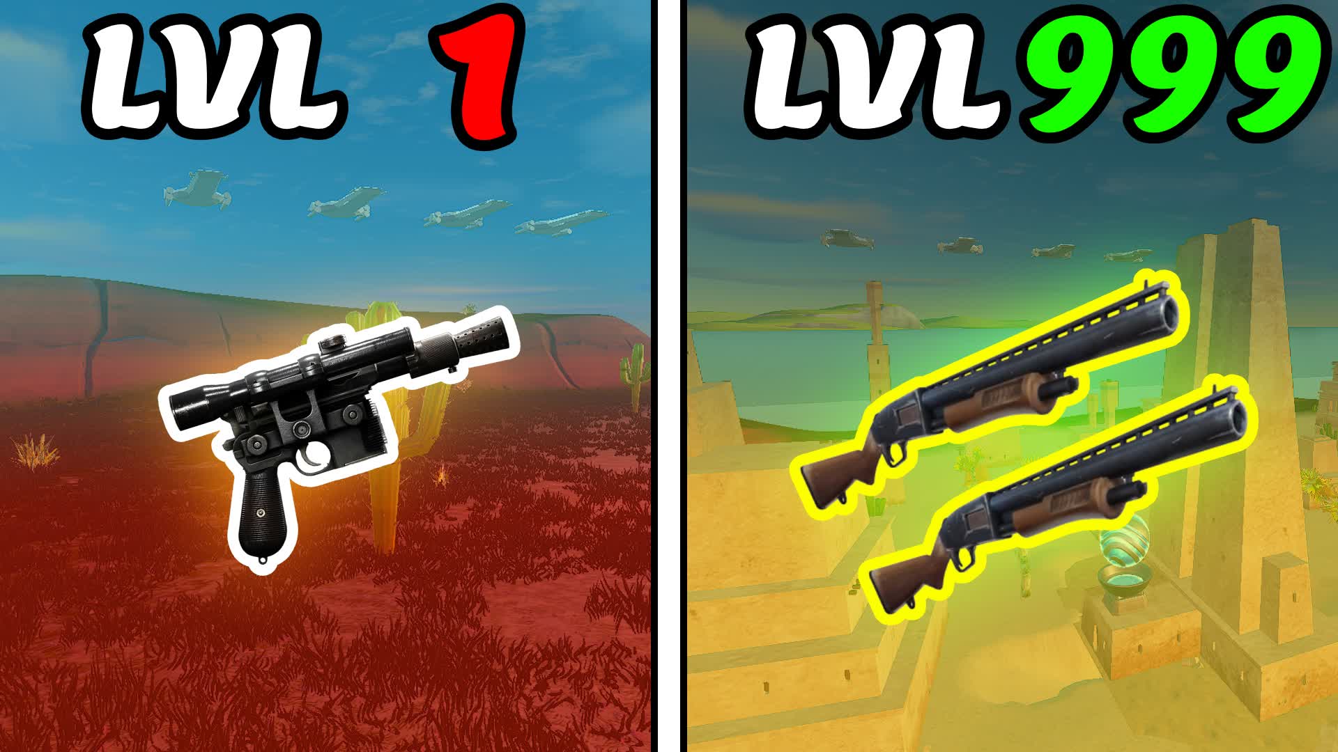 DESERT🏜️ GUN GAME — Fortnite Creative map