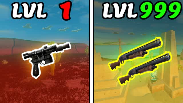 DESERT🏜️ GUN GAME — Fortnite Creative map cover art