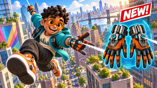 🎯SPIDERS CITY AND FUN GUN GAME😎 — Fortnite Creative map