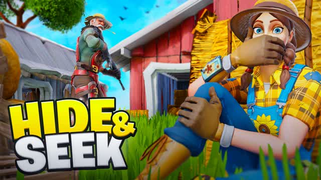 HIDE and SEEK — Fortnite Creative map