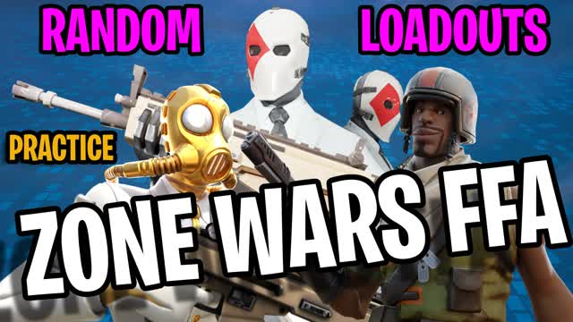 Open world wars — Fortnite Creative map cover art