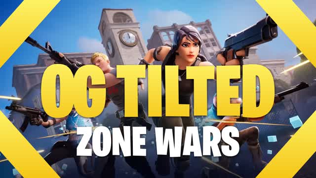 OG TILTED ZONE WARS — Fortnite Creative map cover art