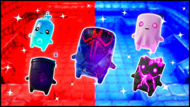 RED VS BLUE PULSE RUSH 🔴🔵 — Fortnite Creative map