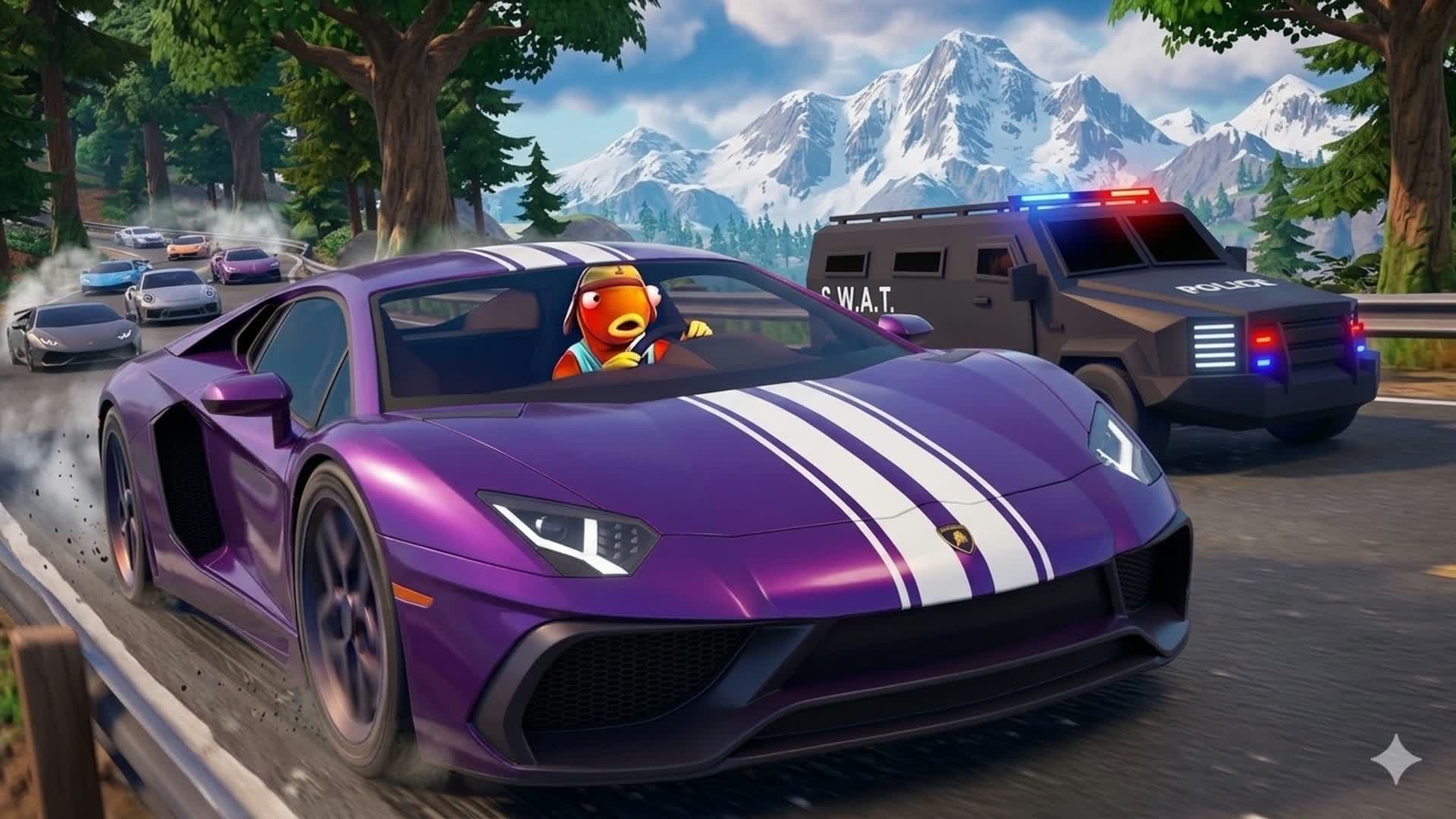 🚗ULTIMATE DRIVE🌄 — Fortnite Creative map
