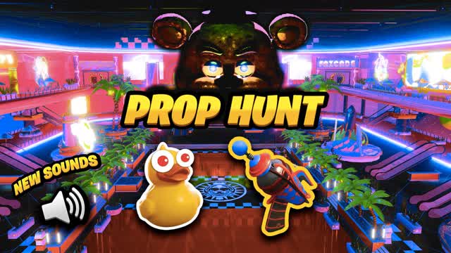 FNAF PROP HUNT 🧸 — Fortnite Creative map cover art