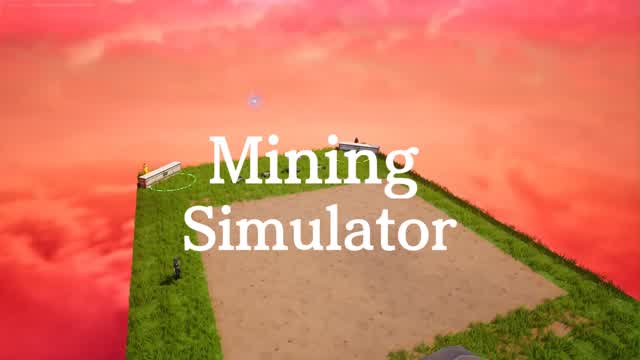 Mining simulator ⛏️ — Fortnite Creative map cover art