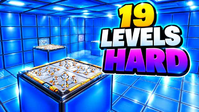 HARD PARKOUR 19 LEVELS [1167] باركور صعب — Fortnite Creative map