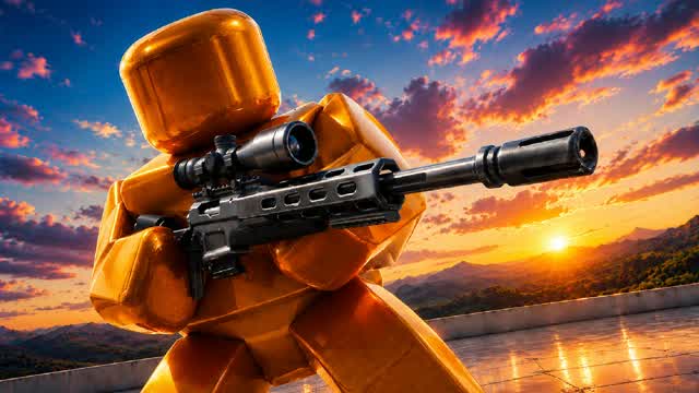HARD PRISON OBBY! UNC RVB — Fortnite Creative map