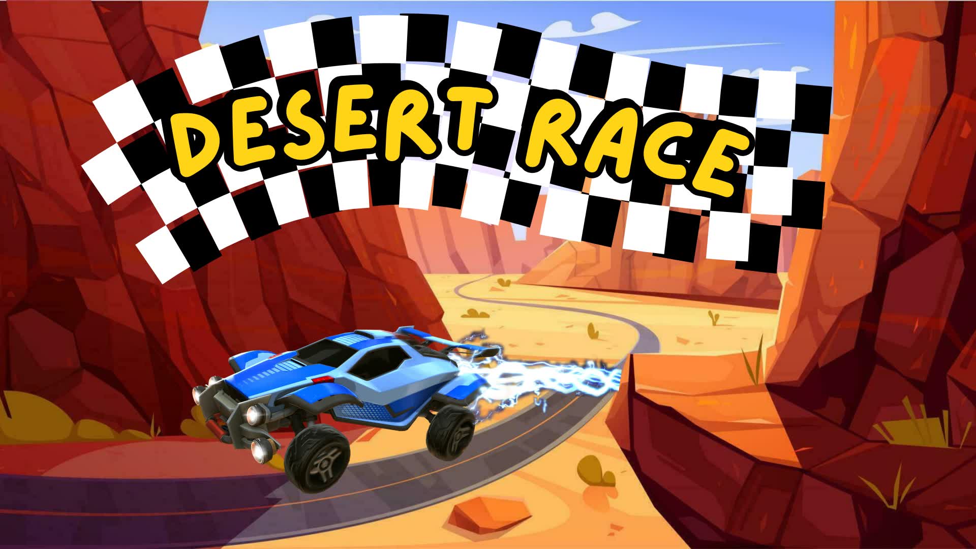 Desert Race 🌵 — Fortnite Creative map
