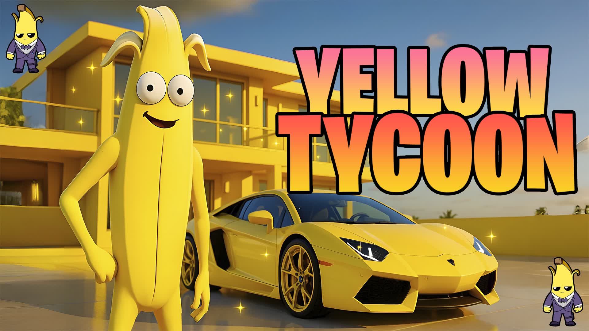 YELLOW TYCOON — Fortnite Creative map