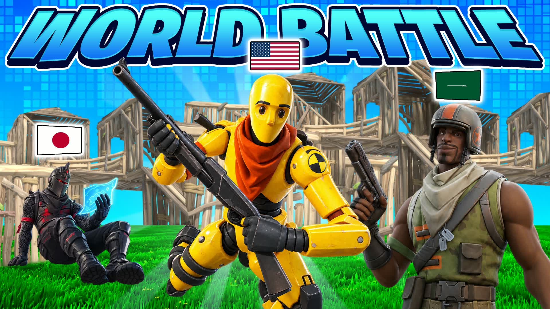 WORLD BATTLE — Fortnite Creative map
