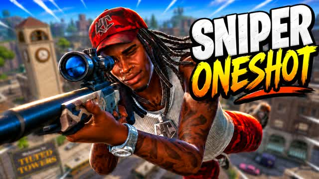 SNIPER ONE SHOT TILTED OG 🎯 — Fortnite Creative map