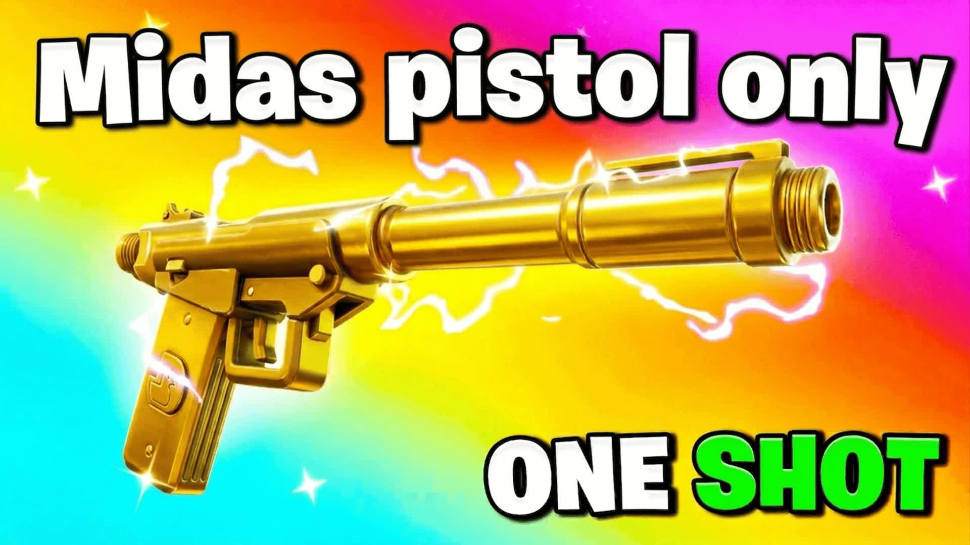 Super FFA Pistol Midas — Fortnite Creative map