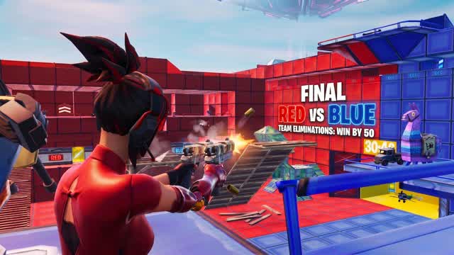 RED VS BLUE: ULTIMATE FINAL BATTLE — Fortnite Creative map