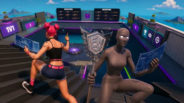 🎯THE BEST💯1V1 MAP IBIZO💯 — Fortnite Creative map