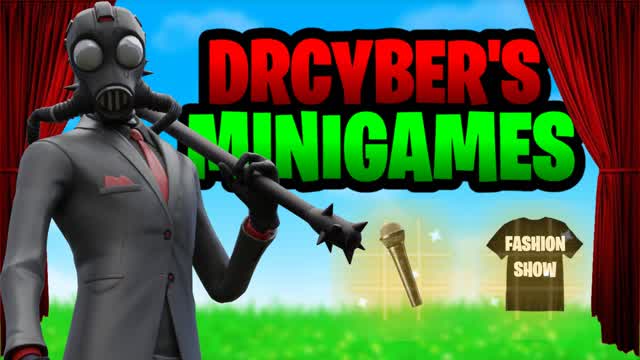 DrCyber's MiniGames — Fortnite Creative map cover art