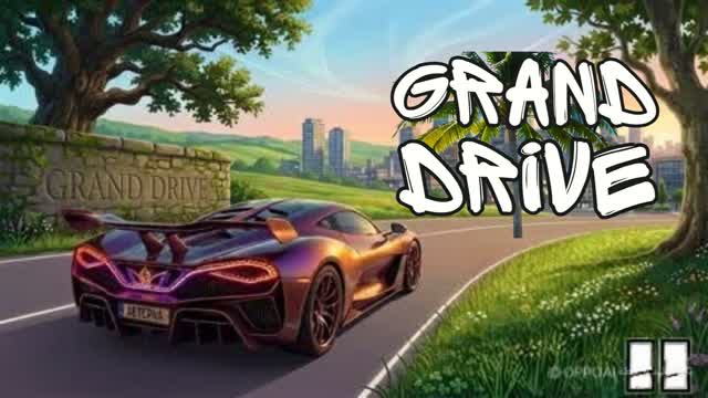 GRAND GARDENS DRIVING 💯 — Fortnite Creative map cover art