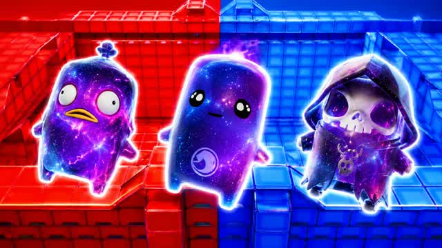 BLUE VS RED IMPACT SPARK 🔵🔴 — Fortnite Creative map cover art
