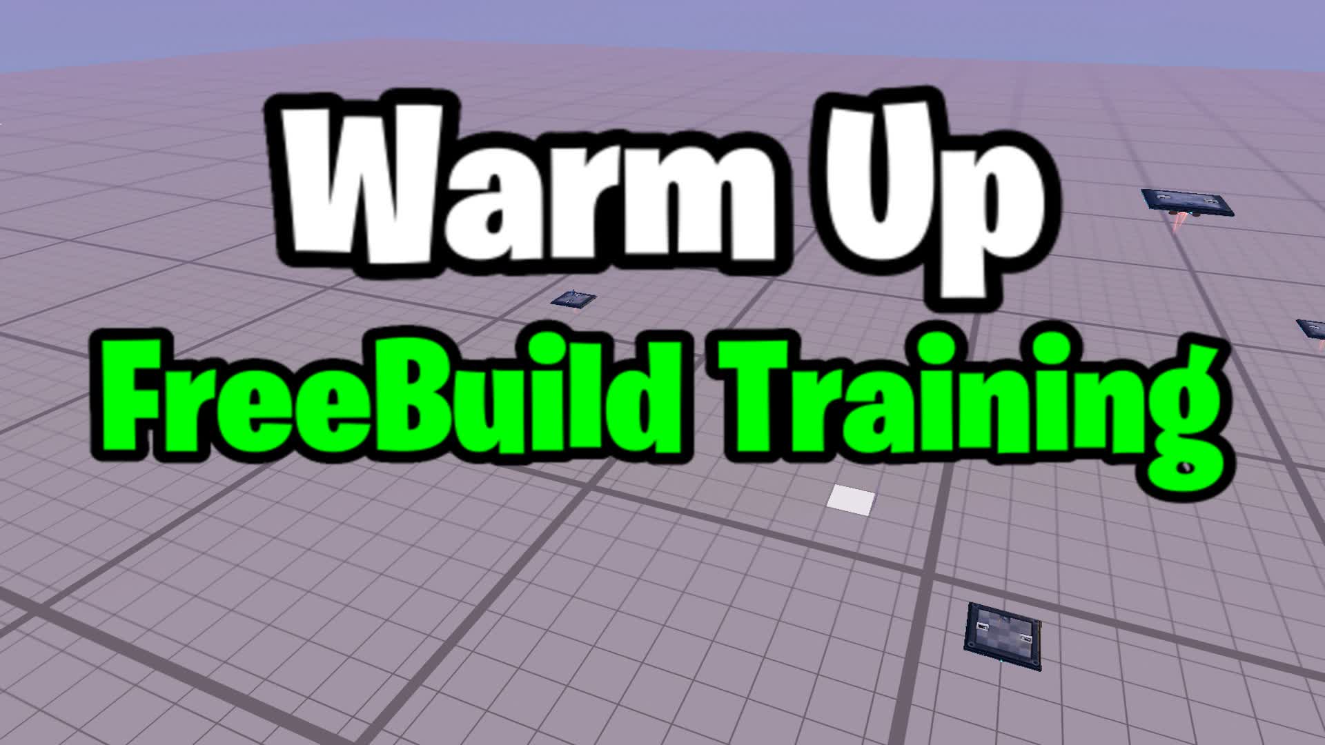 Warm Up FreeBuild Training — Fortnite Creative map