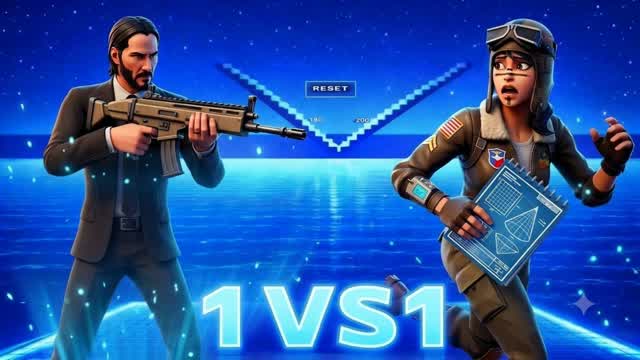 TRYHARD 1VS1 Build Fight — Fortnite Creative map