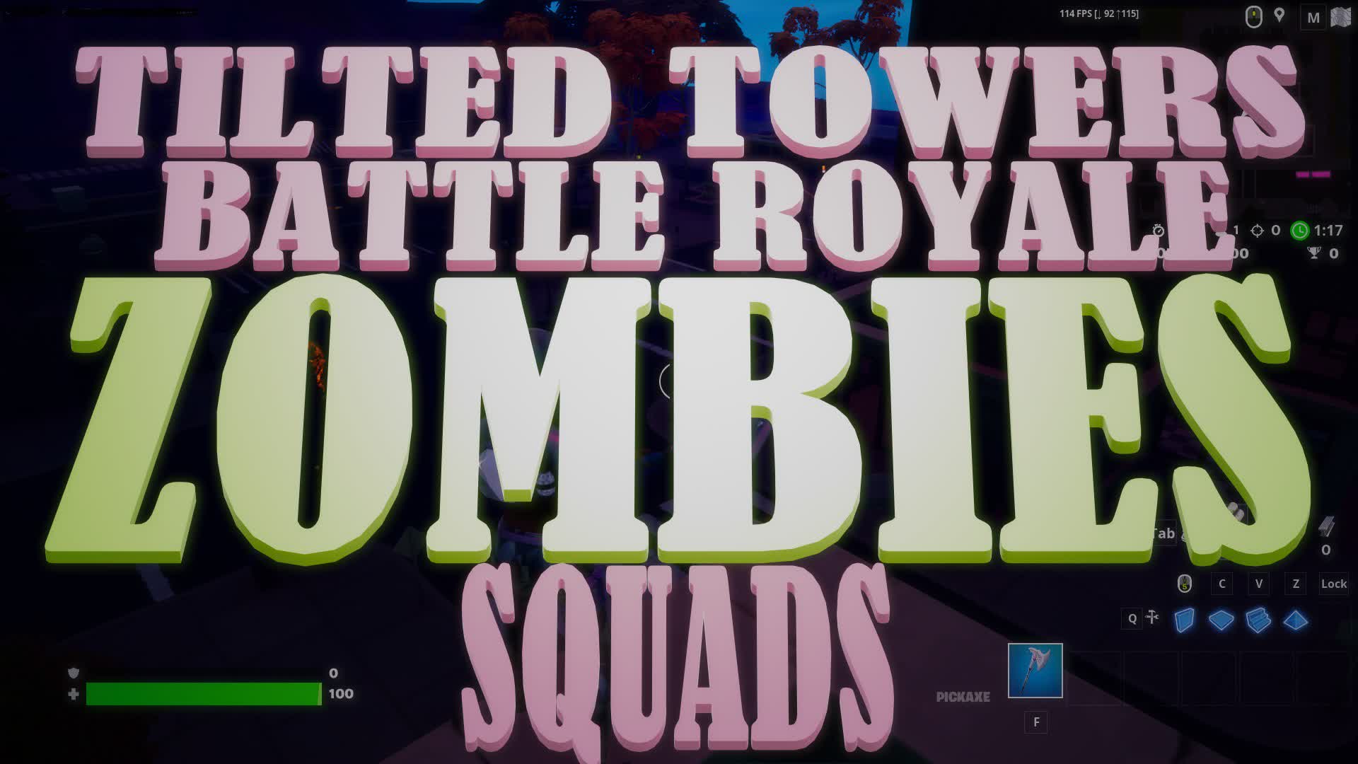 Zombie Battle Royale (Squads) — Fortnite Creative map