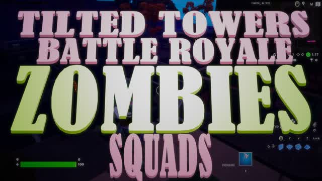 Zombie Battle Royale (Squads) — Fortnite Creative map