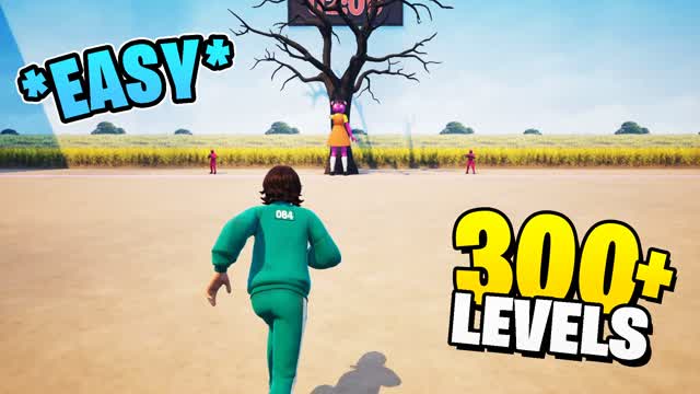 Suid Game PARKOUR +300 — Fortnite Creative map cover art