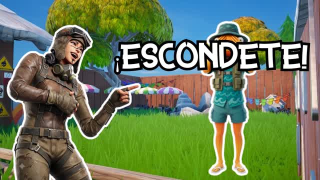 ⭐ESCONDITE / PROP HUNT⭐ — Fortnite Creative map