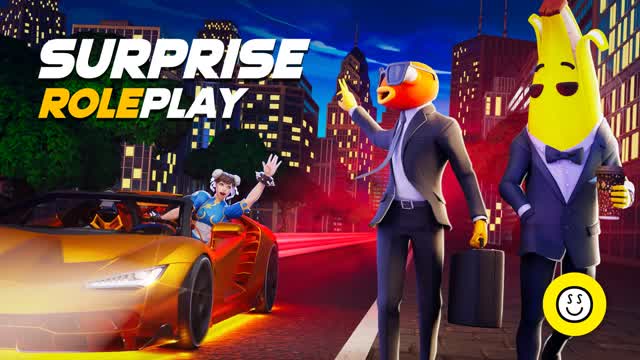 🚓Surprise Roleplay🏙️ — Fortnite Creative map cover art