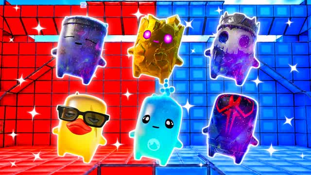 STEEL ECHO RED VS BLUE 🔴🔵 — Fortnite Creative map cover art