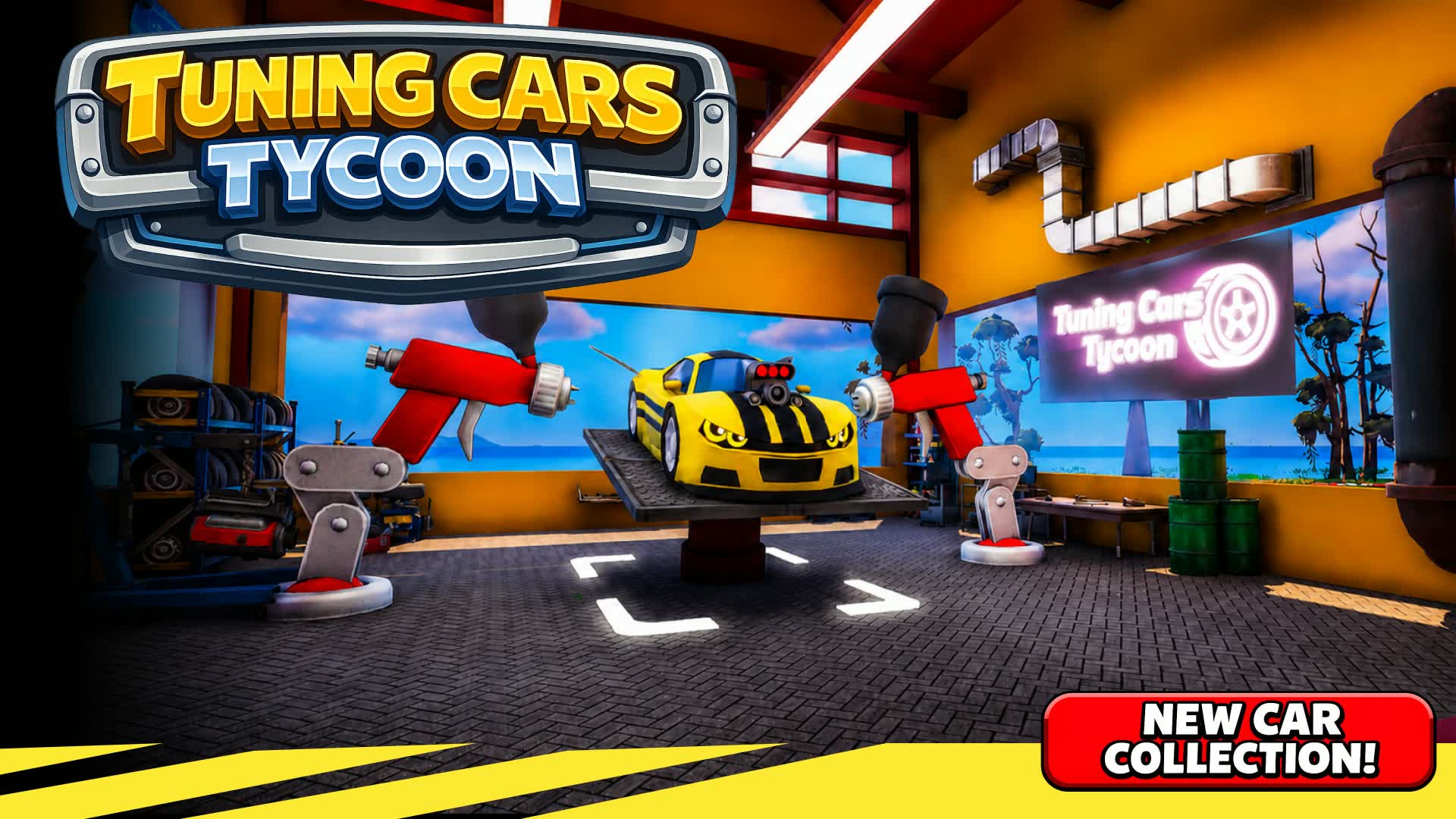 Tuning Cars Tycoon 🔧 — Fortnite Creative map