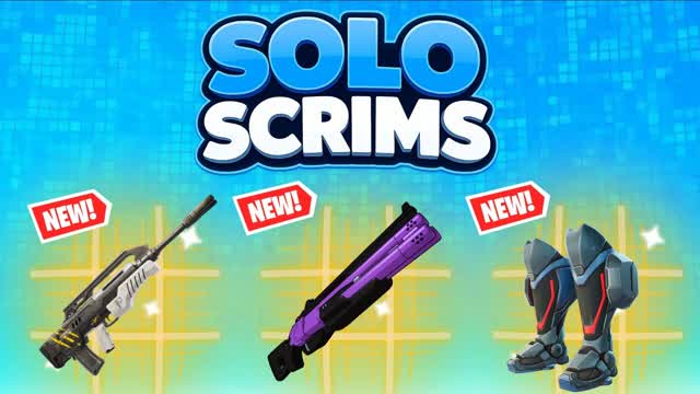 🏆 COMPETITIVE SOLO SCRIMS 🏆 — Fortnite Creative map