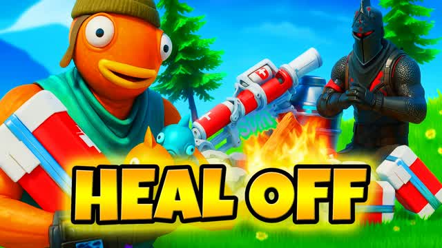 Heal Off Tilted Zone Wars [ytbeefy] — Fortnite Creative map