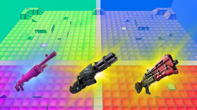 🔥 ZB 4v4v4v4 Aim TDM — Fortnite Creative map