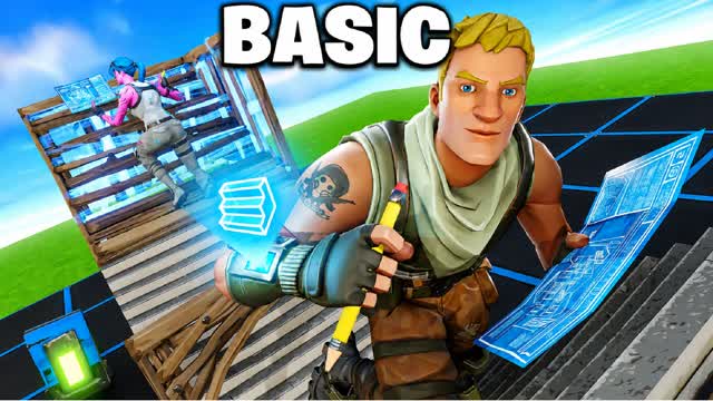 Basic 1v1 — Fortnite Creative map cover art