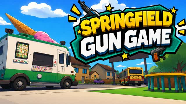 GUN GAME SPRINGFIELD SIMPSONS (FFA) — Fortnite Creative map