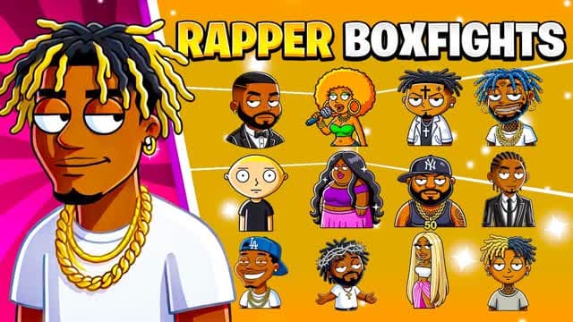 RAPPER BOX FIGHTS 🎙️ — Fortnite Creative map cover art