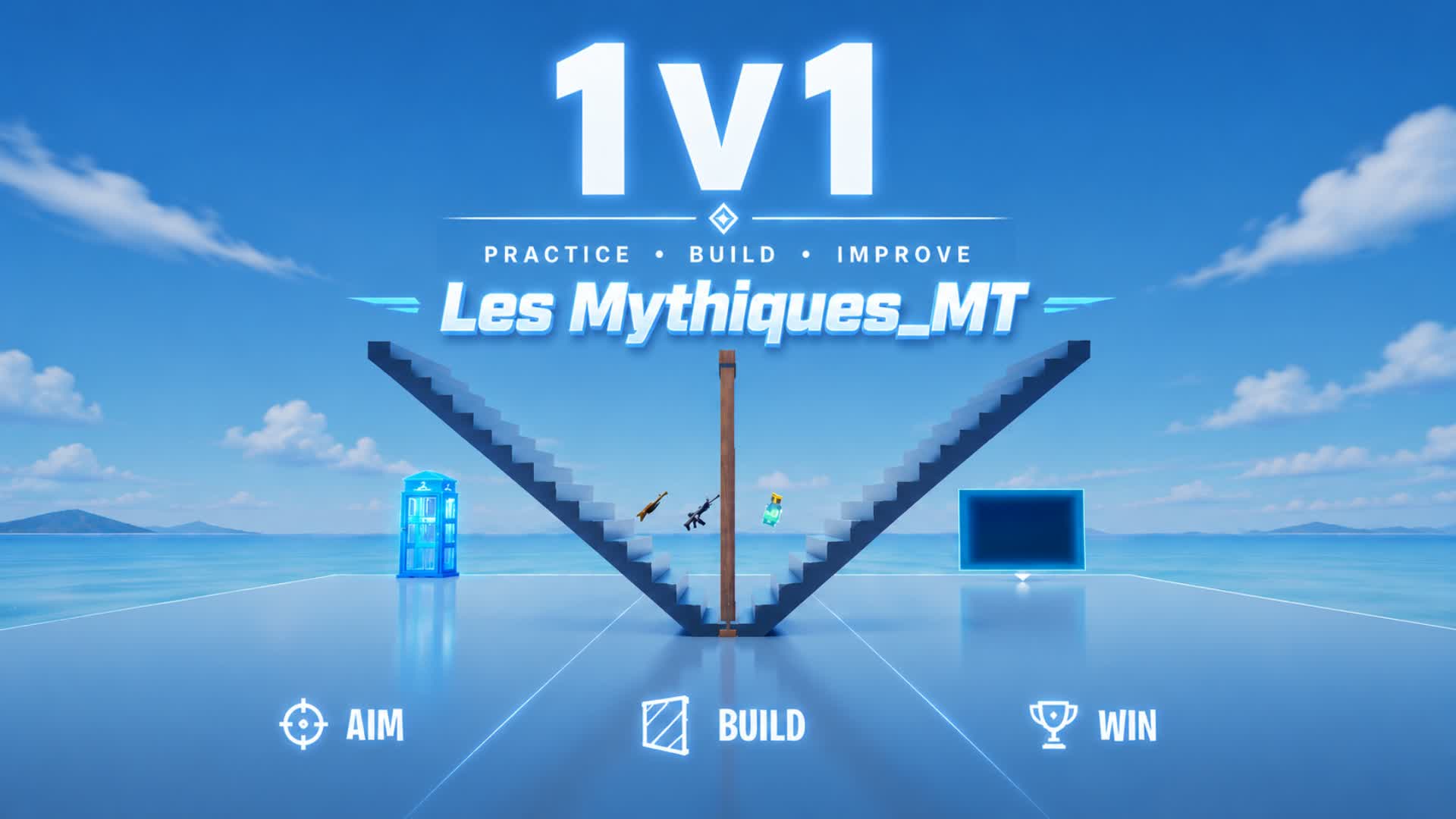 1V1 Les Mythiques_MT — Fortnite Creative map