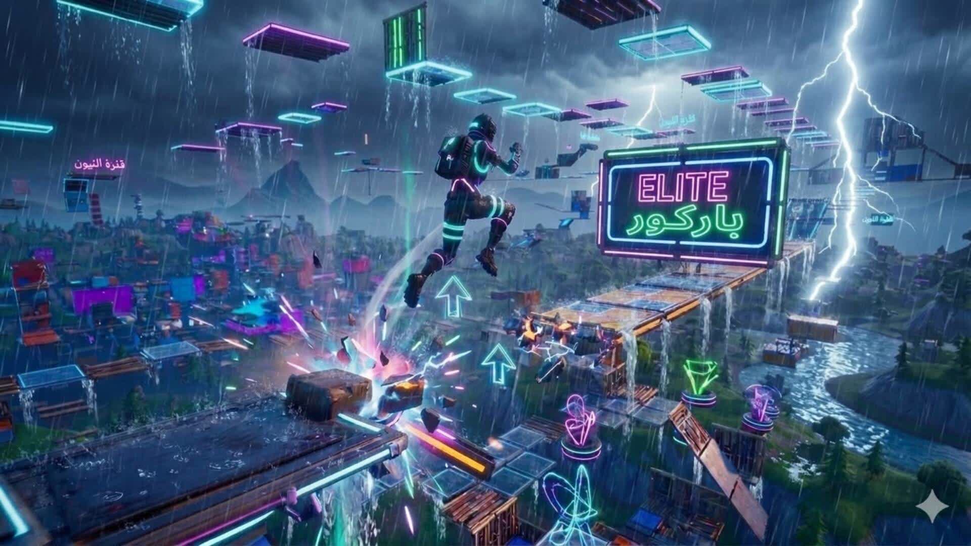 PARKOUR ELITE 14 — Fortnite Creative map
