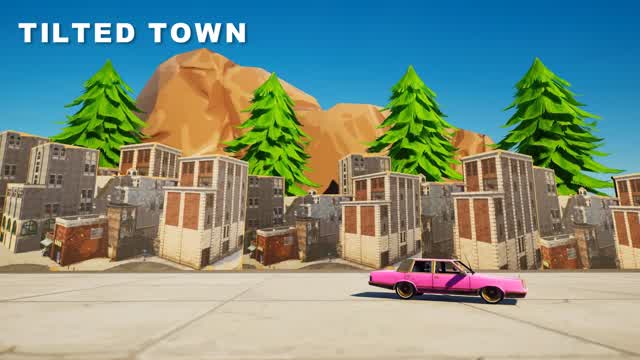 Tilted Town Zone Wars ✨ — Fortnite Creative map