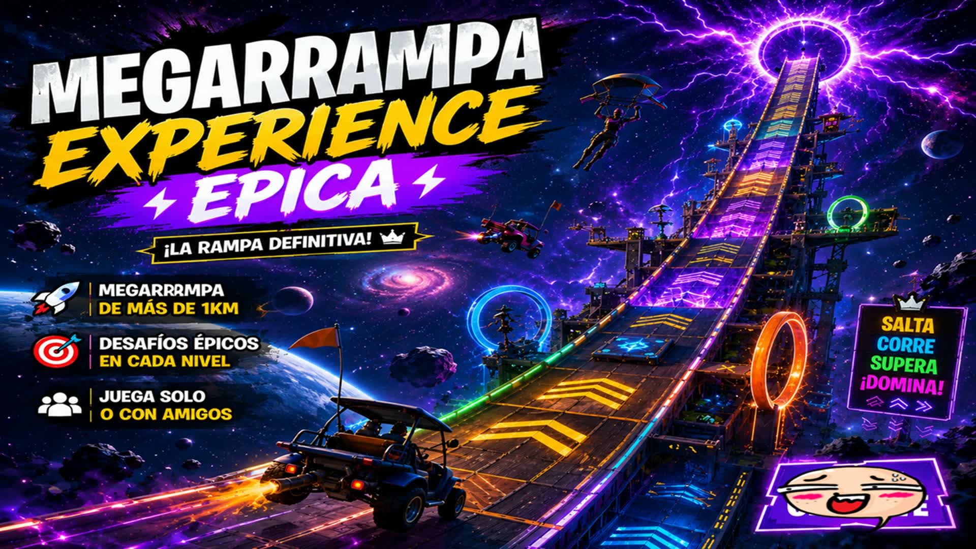 MEGARRAMPA EXPERINCE EPICA — Fortnite Creative map