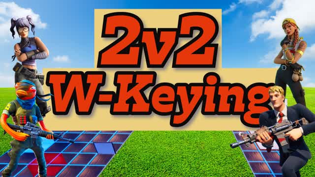 2v2 W-keying [season 2 weapons] — Fortnite Creative map cover art