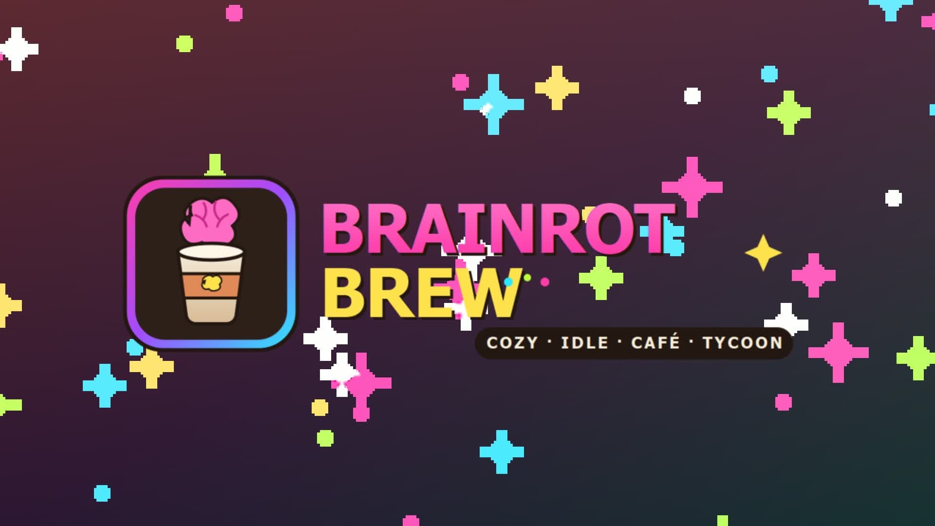 Brainrot Brew — Cozy Idle Café Tycoon — Fortnite Creative map