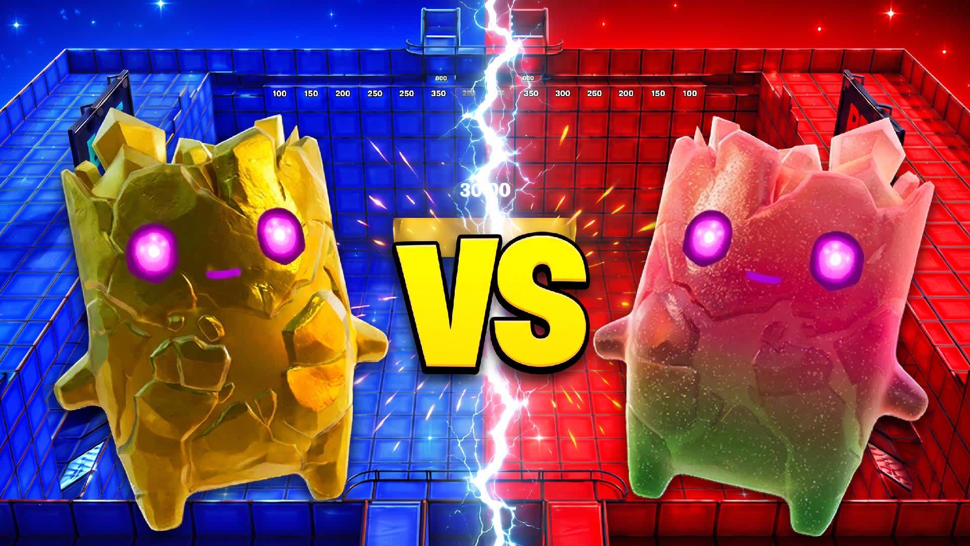 RVB RED VS BLUE COPYCATS — Fortnite Creative map